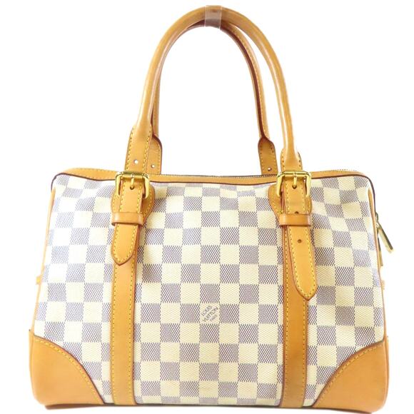 💎✨Authentic✨💎Louis Vuitton Berkeley Damier Azur Hand Bag - Picture 5 of 16